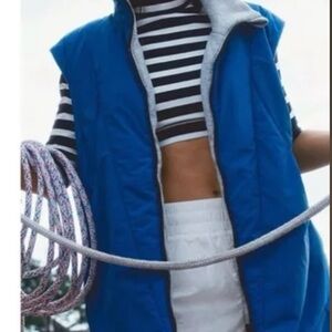 Free People Movement Slalom Reversible Fleece Vest